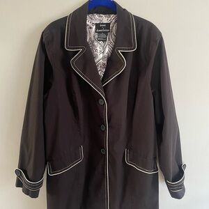 Dennis Basso XL Women's Black Jacket